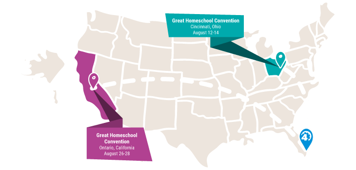 Time4Learning 2021 Homeschool Convention Itinerary