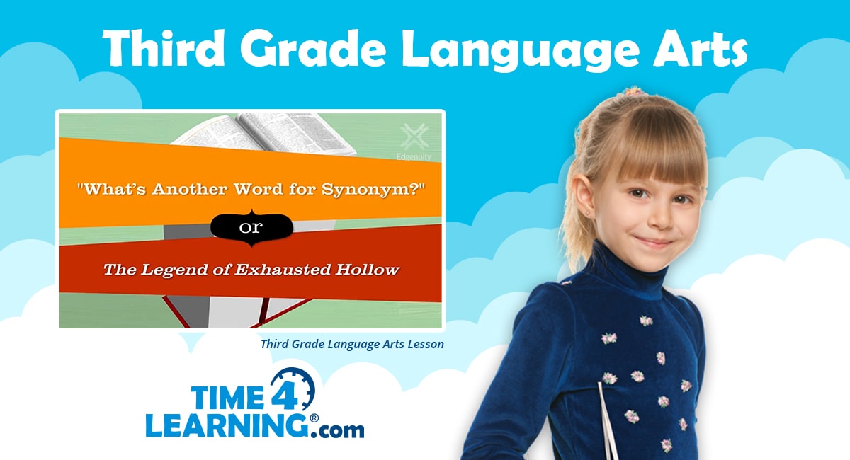 Third Grade Online Language Arts Lesson Plans Time4Learning