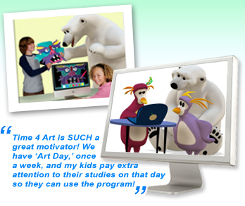 Time4Learning and Creativity Express team up to bring you Time4Art!