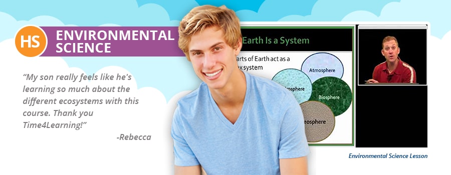 high school environmental science curriculum time4learning