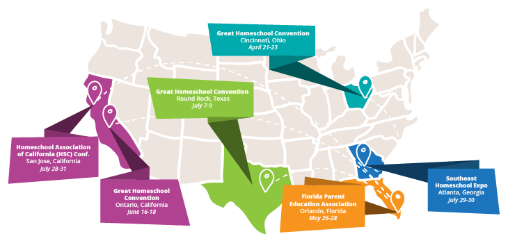 Time4Learning’s 2022 Homeschool Convention Itinerary