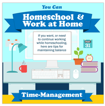 homeschool and work from home