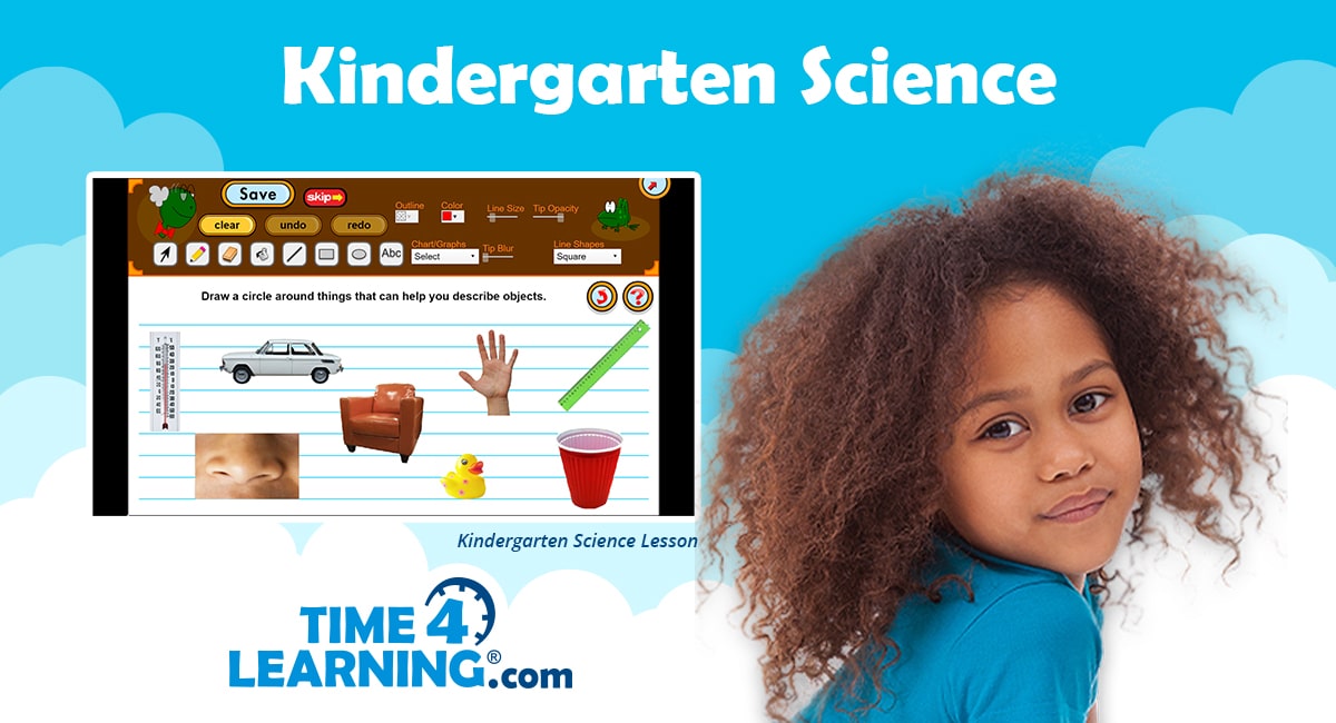 Online Kindergarten Homeschool Science Program | Time4Learning