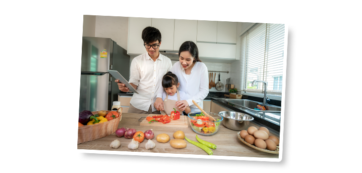 Learning In the Home Kitchen Classroom