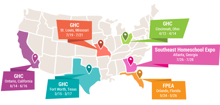 Time4Learning’s 2018 Homeschool Convention Itinerary