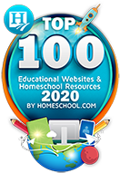 Homeschool.com’s “Top 100 Educational Websites” Top Selection Every Year Since 2009!