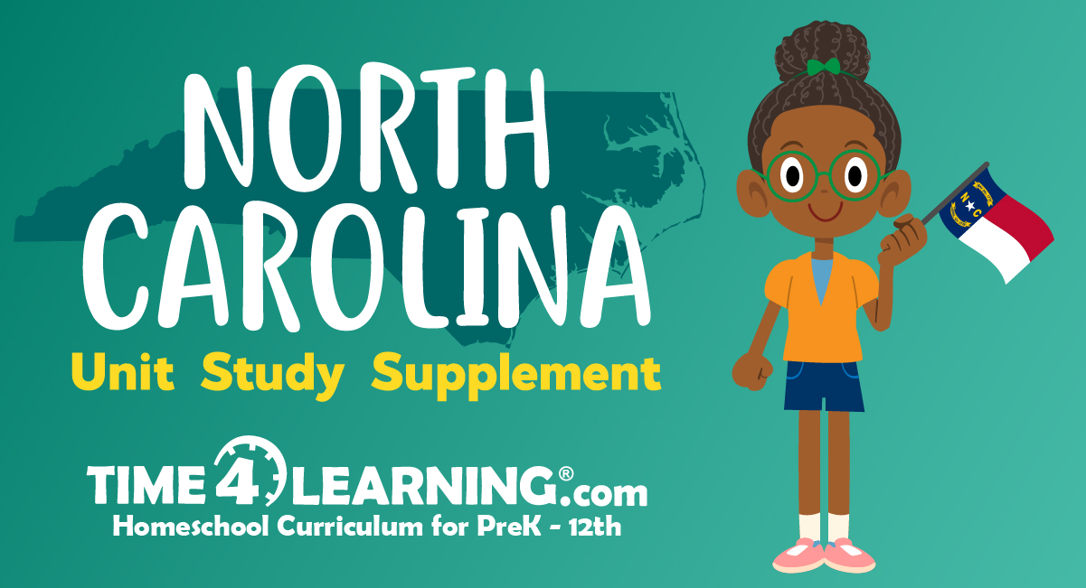 Unit Study Supplement North Carolina Facts, U.S. 12th State