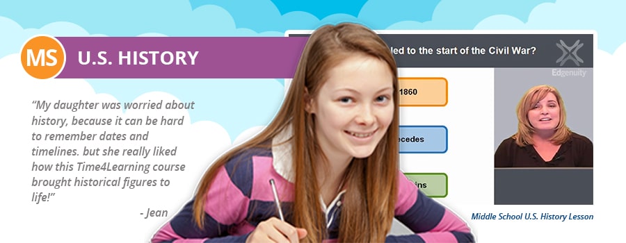 Middle School U S History Lesson Plans Time4Learning